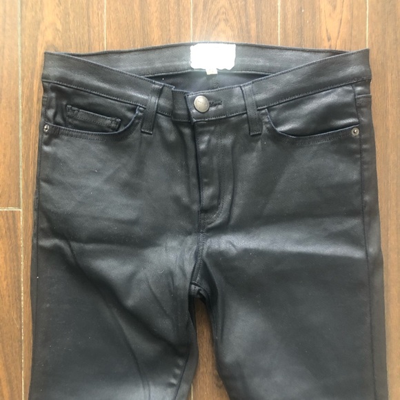 Current Elliott black coated denim - Picture 3 of 9